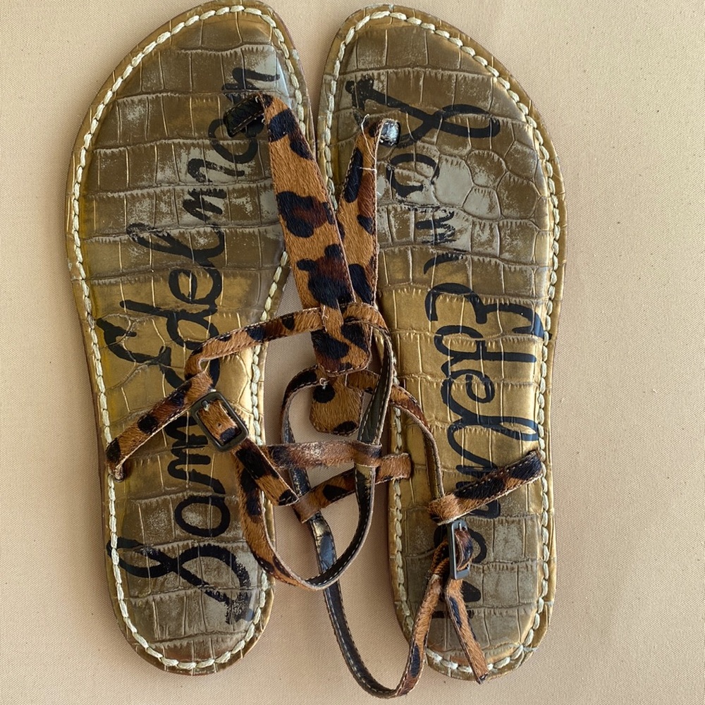 Leopard Print Sam Edelman Gigi Sandal
